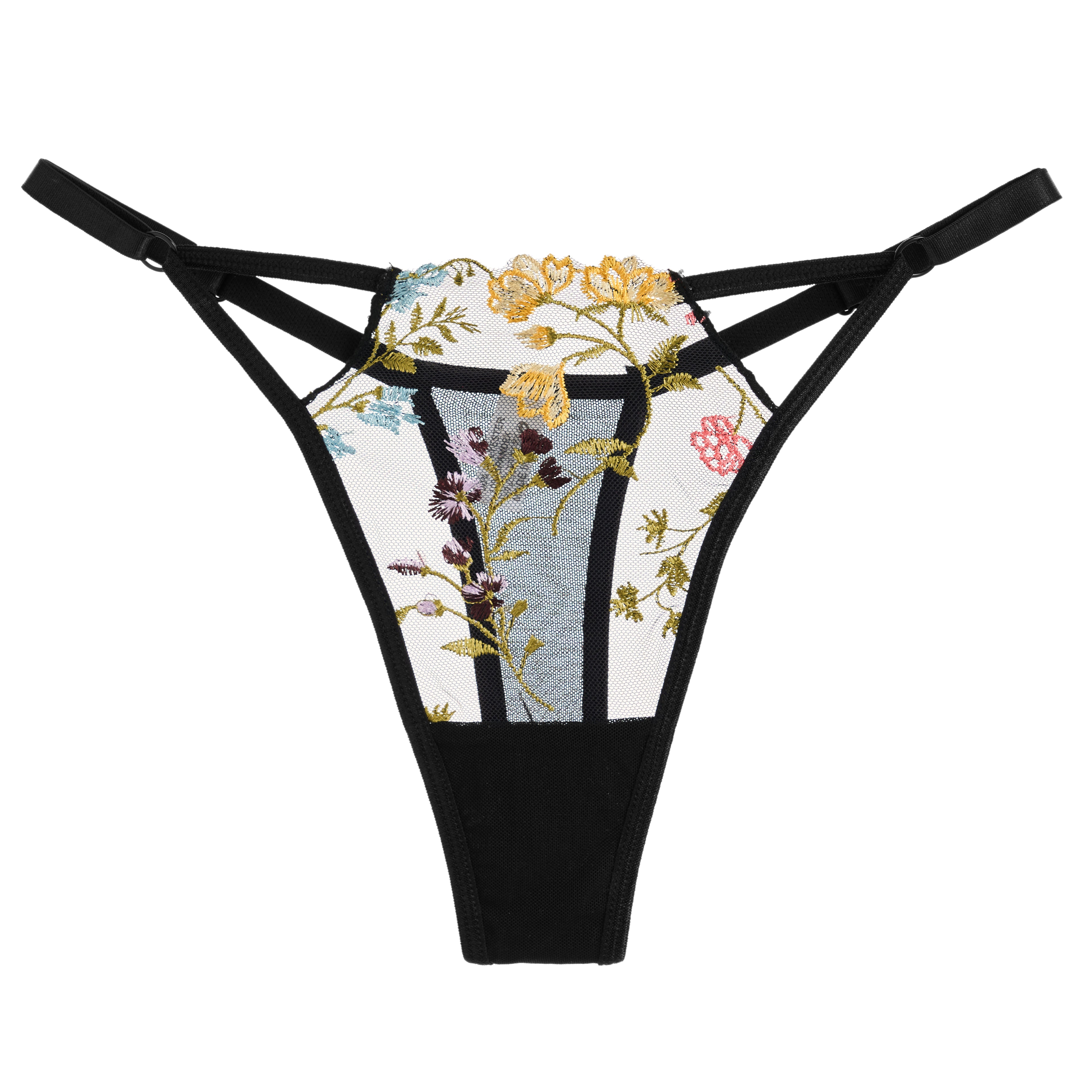 Flying Flowers Thong