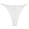 Ripped Cotton Thong